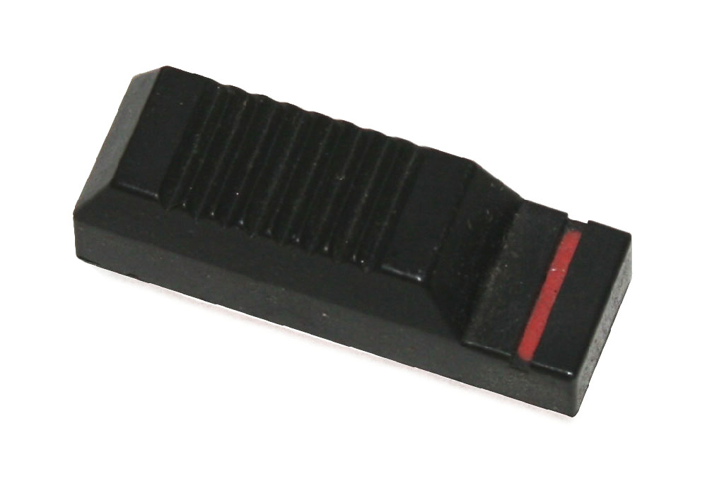 Slider knob, red indicator, Casio