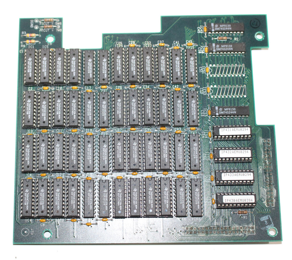 Memory board, E-mu Emax II rack