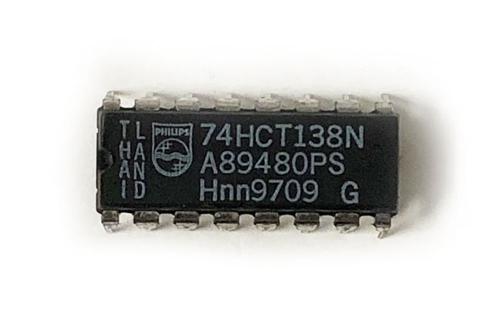 IC, 74HCT138N decoder/demultiplexer