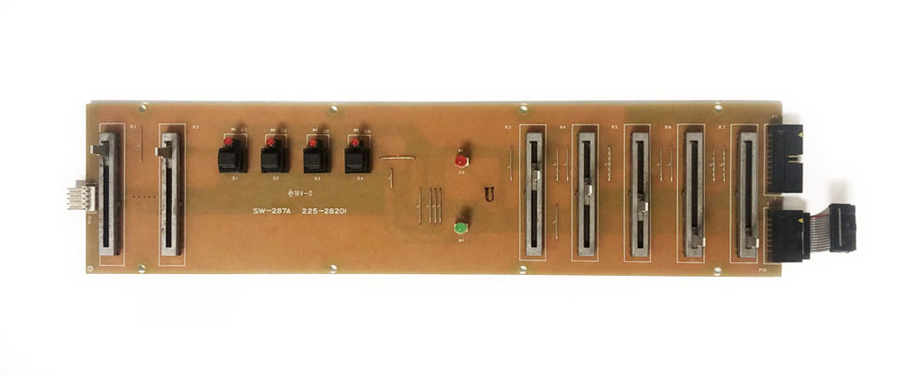 Panel board, left, Kurzweil Midiboard