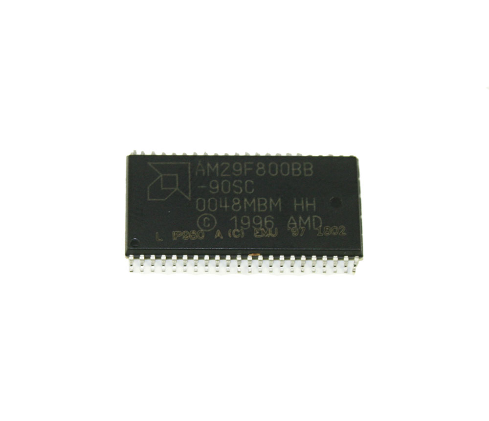 IC, AM29F800BB flash memory