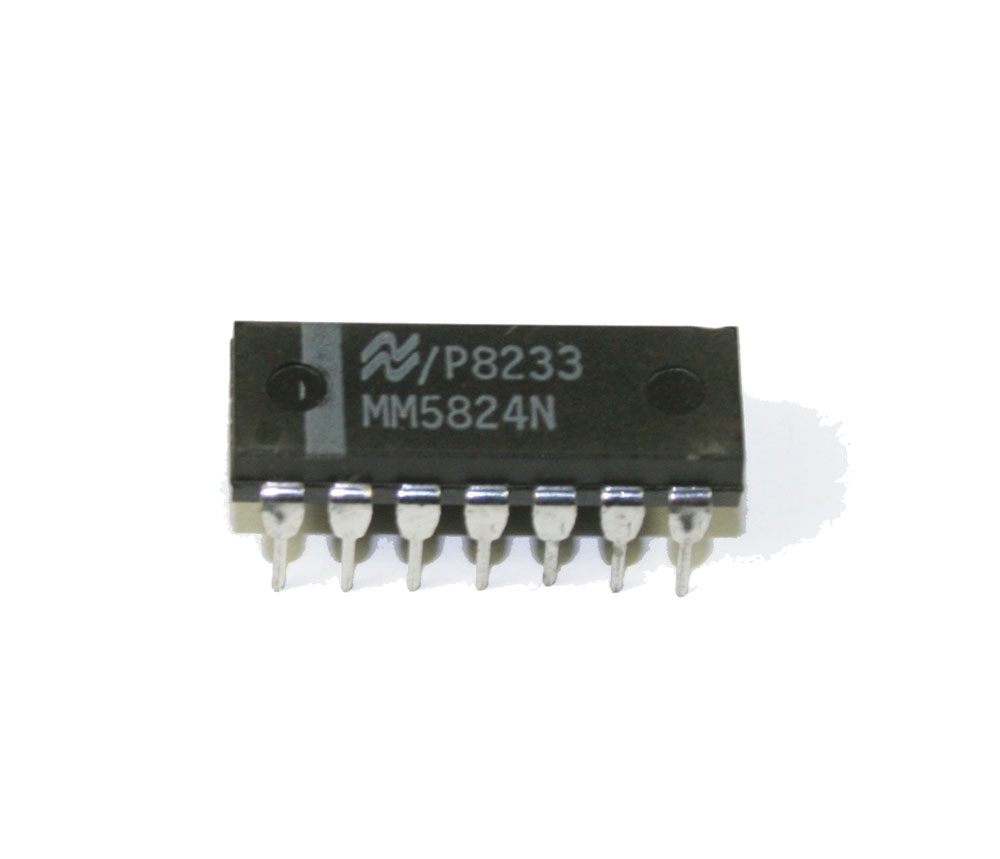 IC, MM5824N frequency divider