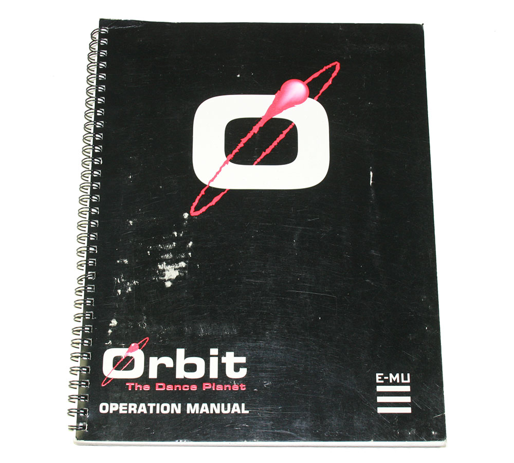 Operation Manual, E-mu Orbit