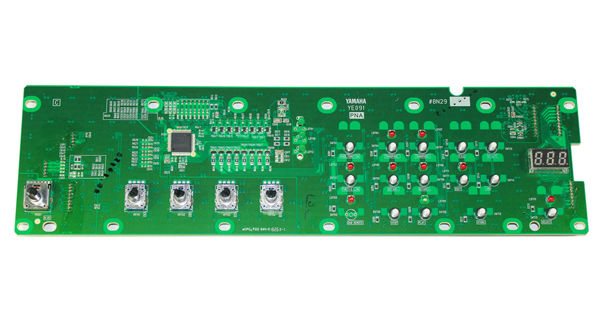 Panel board, left, Yamaha - Syntaur