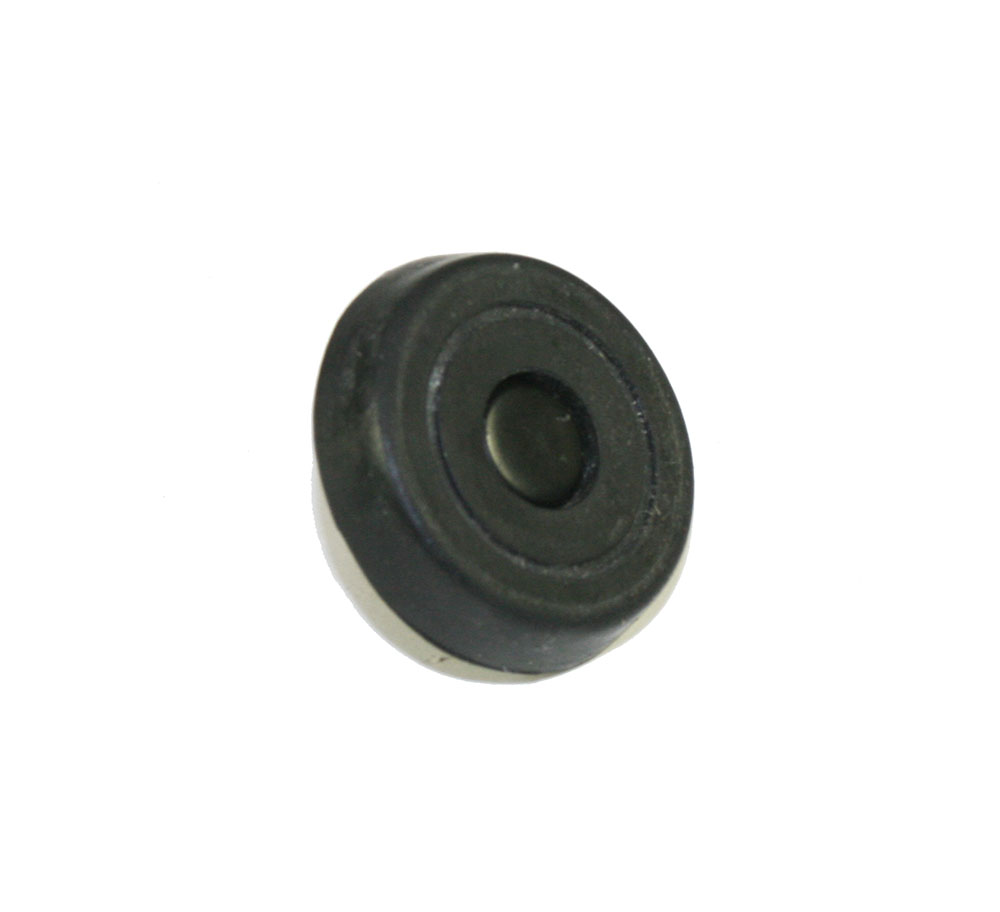 Rubber foot with lock pin, 5mm tall