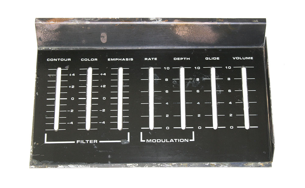 Slider panel, Moog Satellite