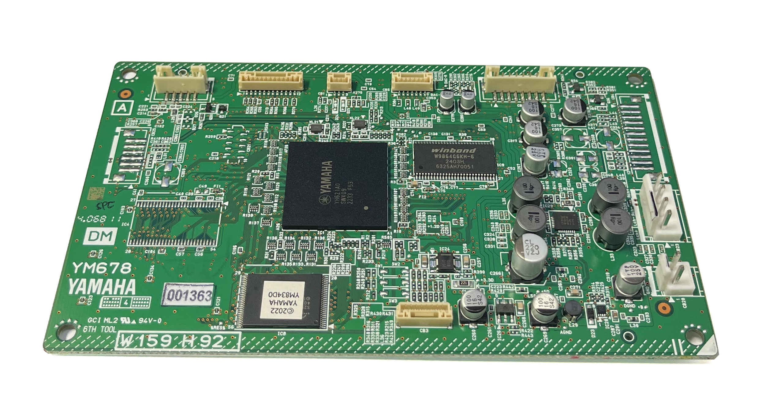 Main board, Yamaha YDP-145