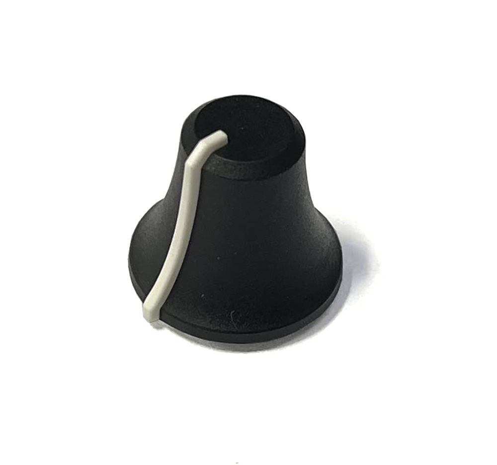 Knob with white indicator, Yamaha