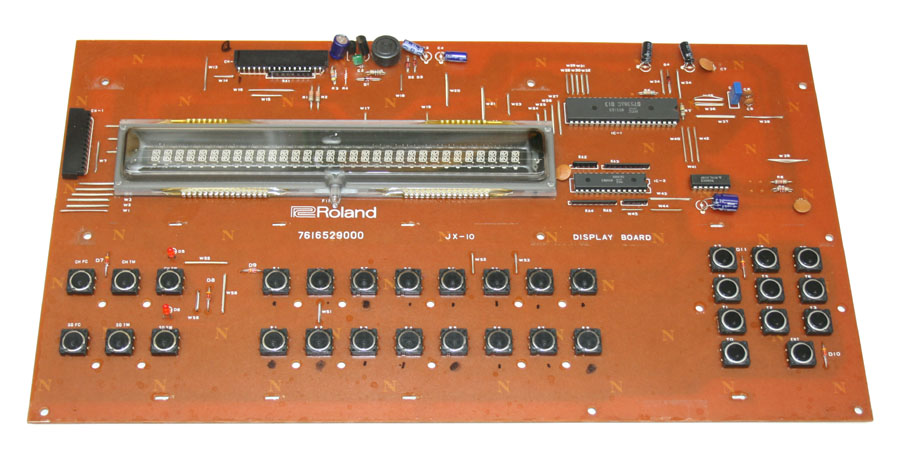 Display board, Roland JX-10