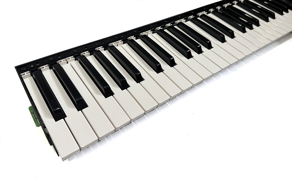 Keybed assembly, Yamaha 61-note