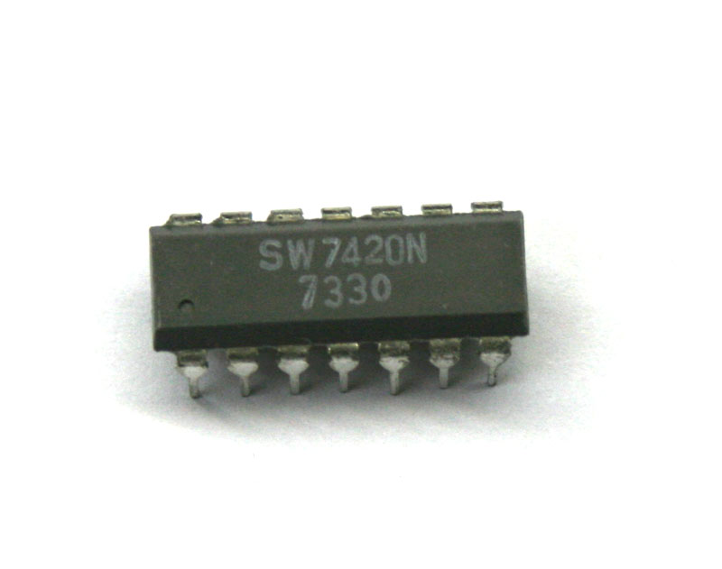 IC, 7420 4-input NAND gate