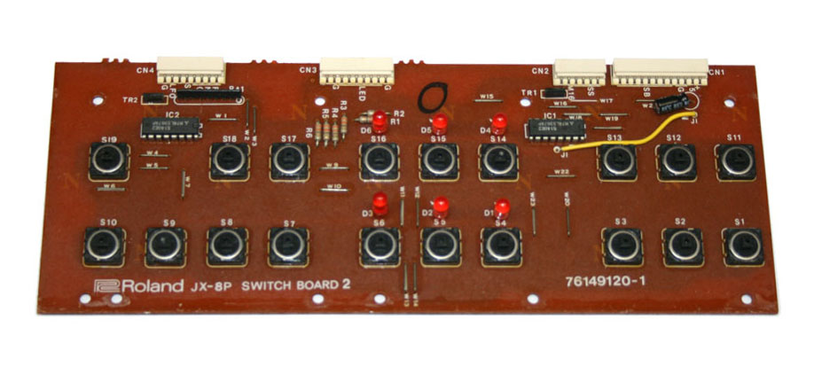 Switch board 2, Roland JX-8P