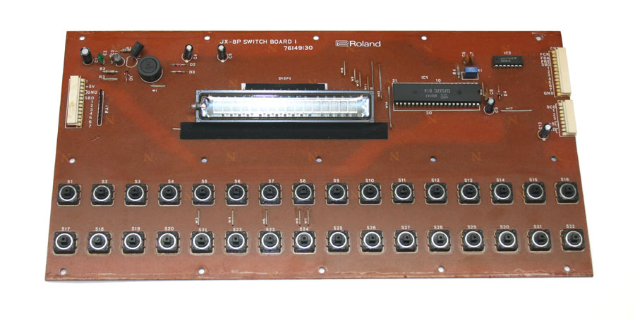 Switch board 1, Roland JX-8P