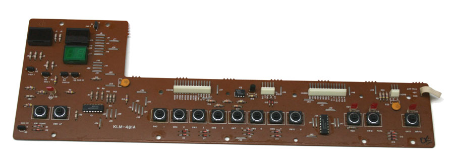 Panel/display board, center (KLM-481A)