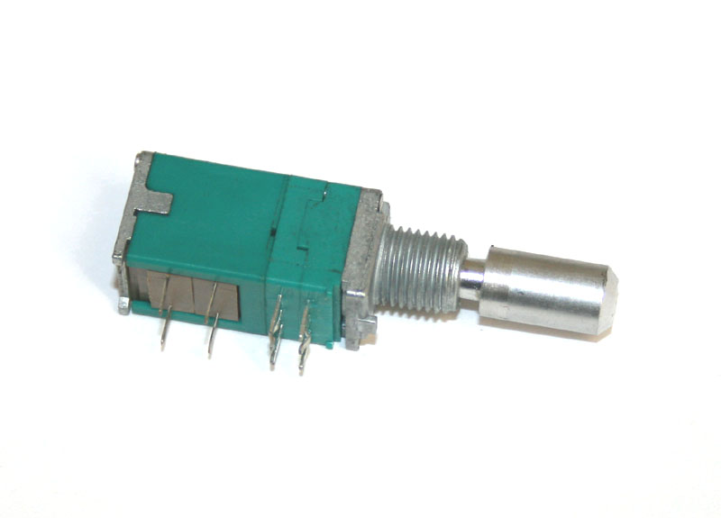 Potentiometer, rotary, with switch
