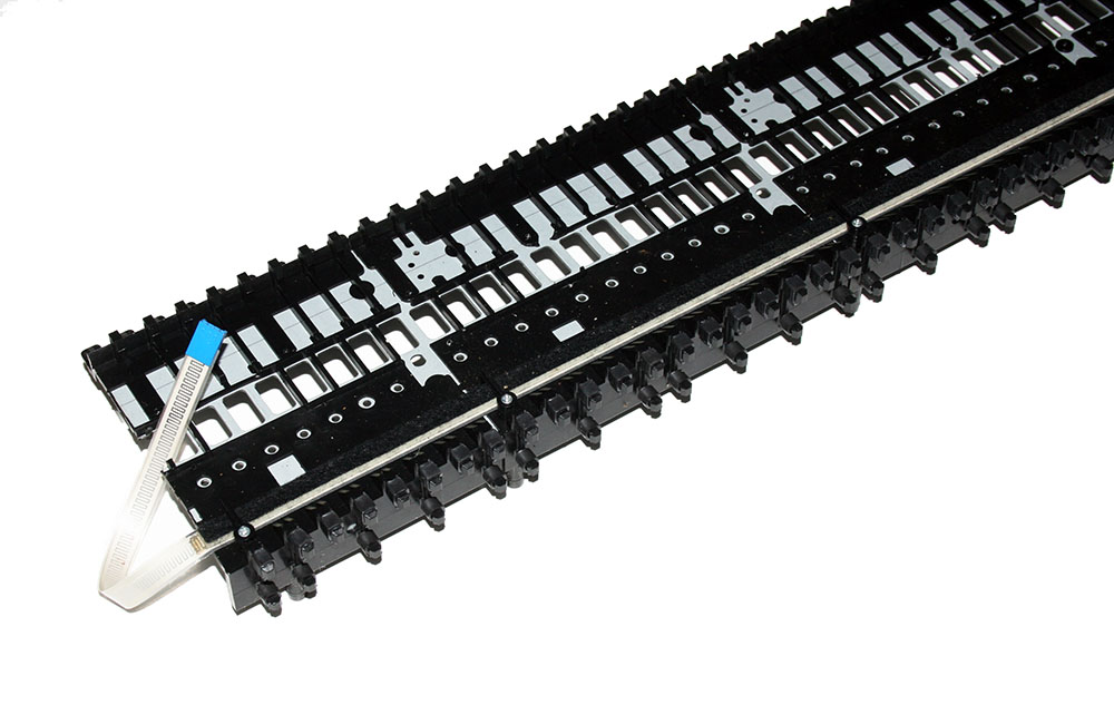 Keybed chassis, 76-note