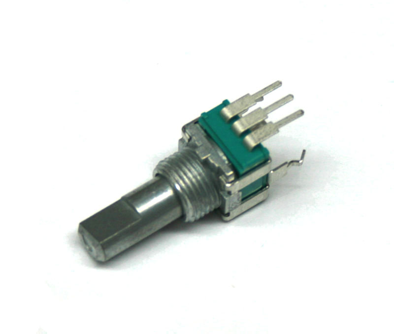 Potentiometer, 10KB rotary with center detent