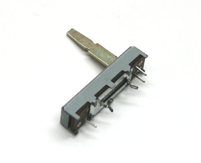 Slide potentiometer, 20mm, 100KA