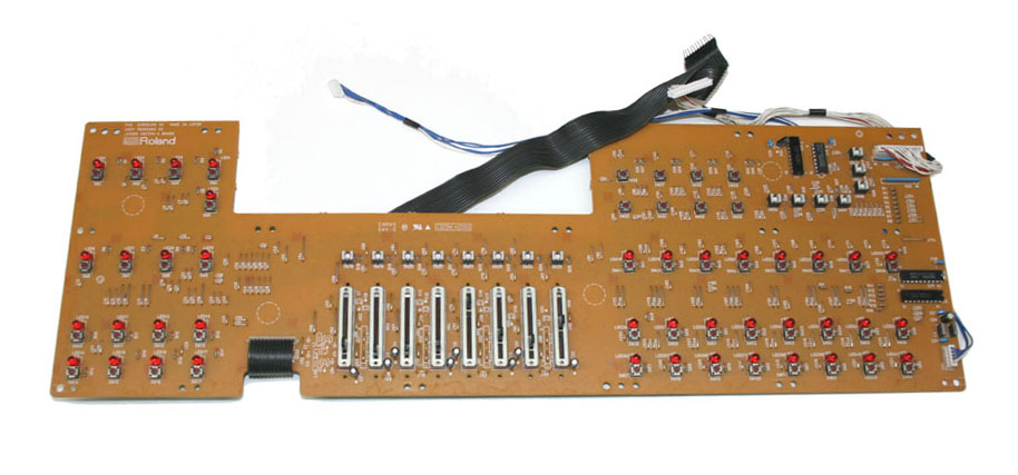 Panel board, left, Roland JV-1000