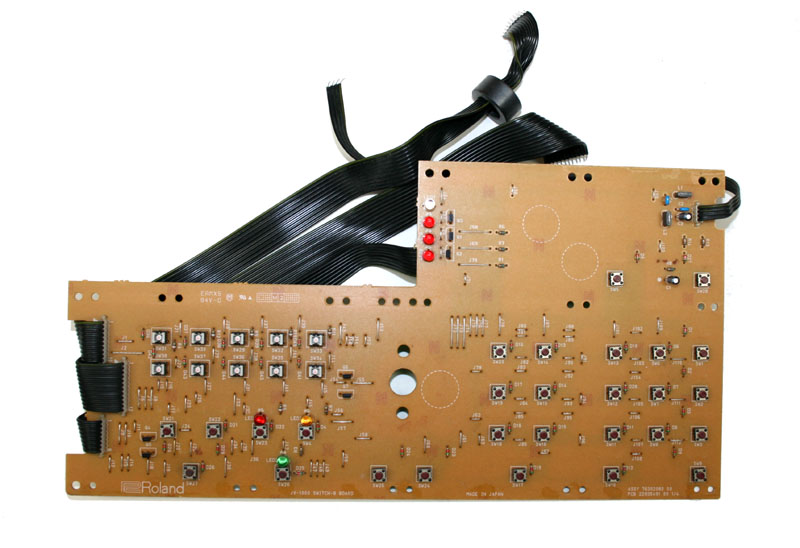 Panel board, right, Roland JV-1000