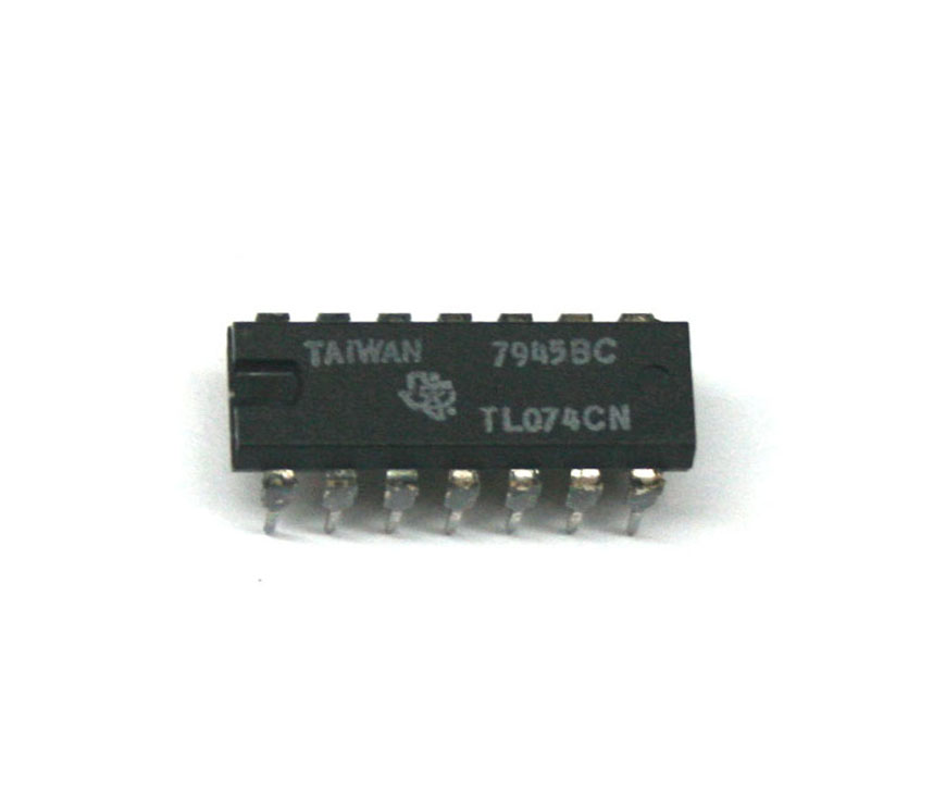 IC, TL074 op amp