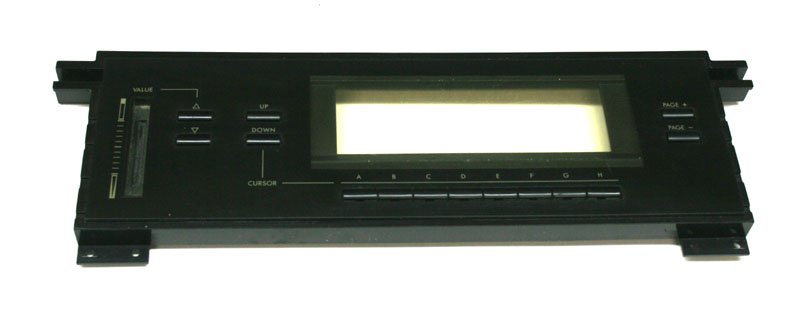 Display bezel and buttons, Korg