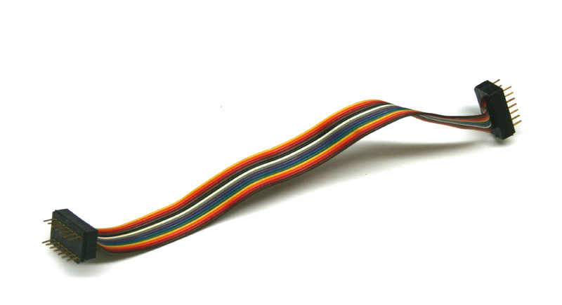 Ribbon cable, 7-inch, 14-pin DIP