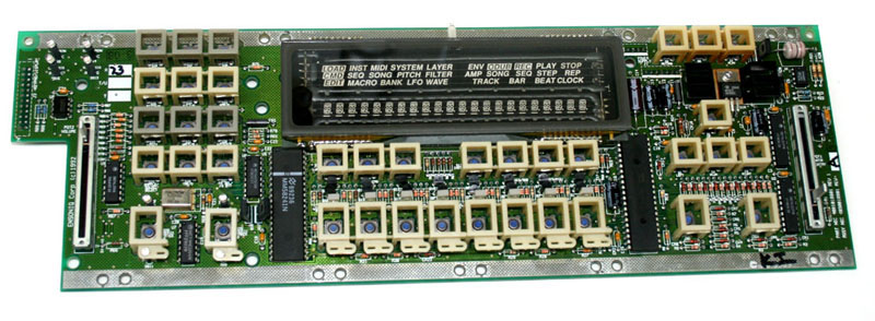 Display board, Ensoniq ASR-10 Rack