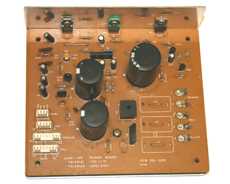 Power board, Roland Juno-106