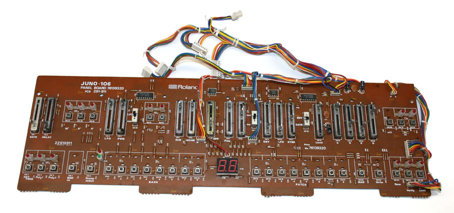 Panel board, Roland Juno-106