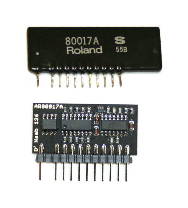 Voice chip, Roland 80017A clone
