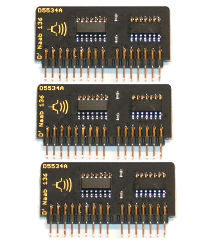 Wave generator chips, set of 3, MC5534A clone