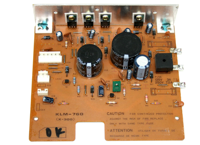 Power supply board, Korg DW-8000