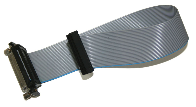 Ribbon cable, with SCSI connector