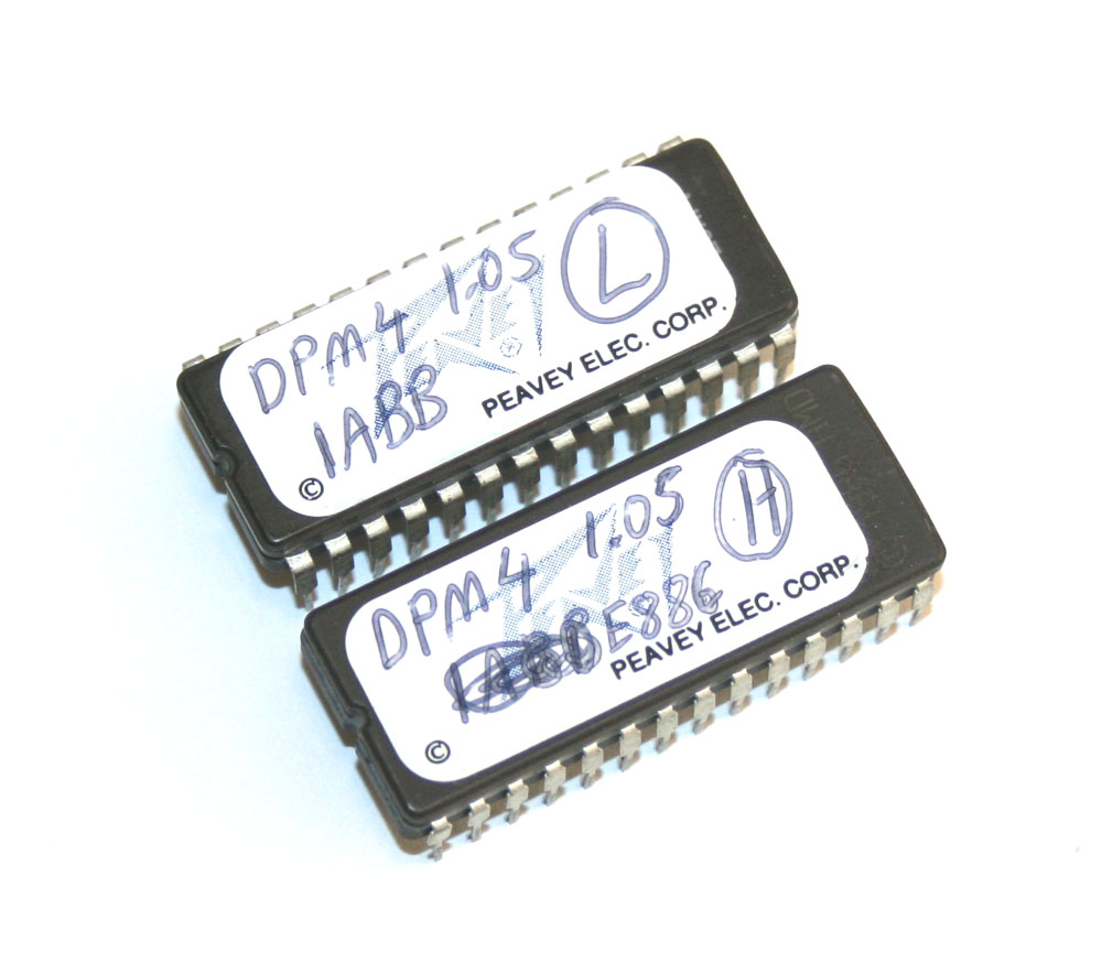 EPROM chip set, for Peavey DPM-4