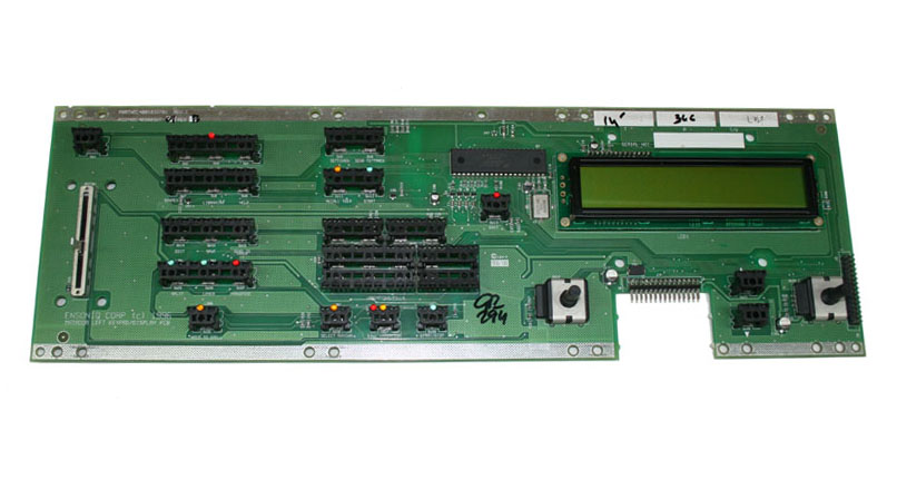 Keypad/display board, Ensoniq MR-76