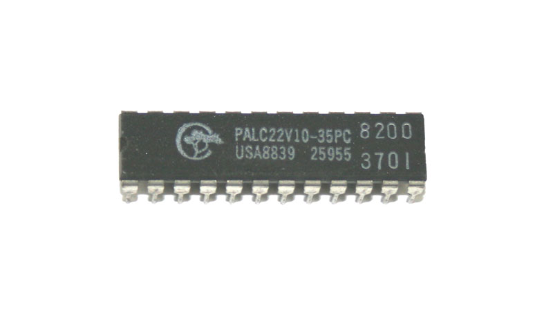 IC, PALC22V10-35PC reprogrammable CMOS PAL
