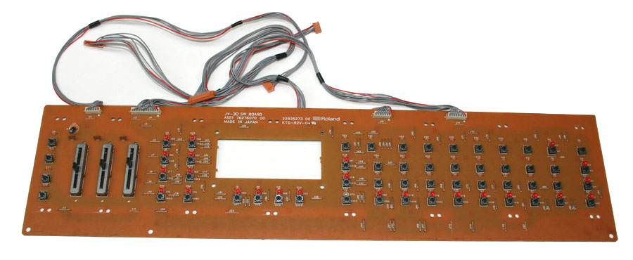 Panel board, Roland JV-30