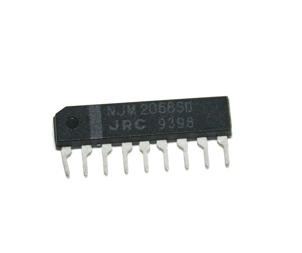 IC, NJM2068SD dual op amp