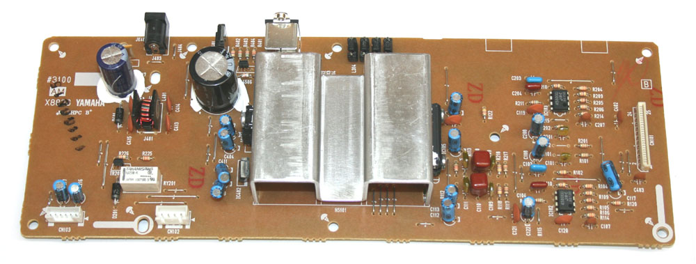 Power/amp (AM) board, Yamaha