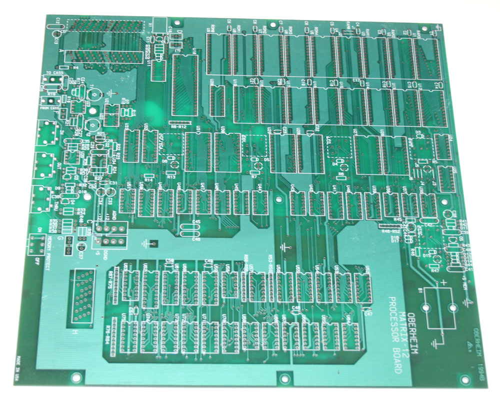 Processor circuit board, for Oberheim Matrix 12