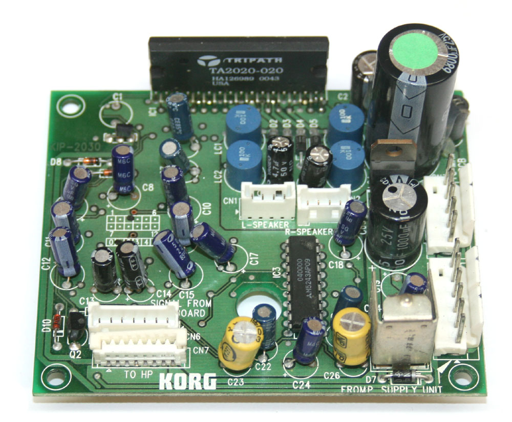 Power amplifier board, Korg