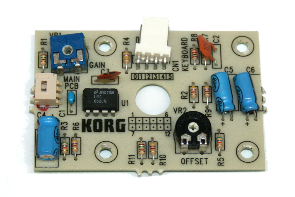 Aftertouch circuit board, Korg