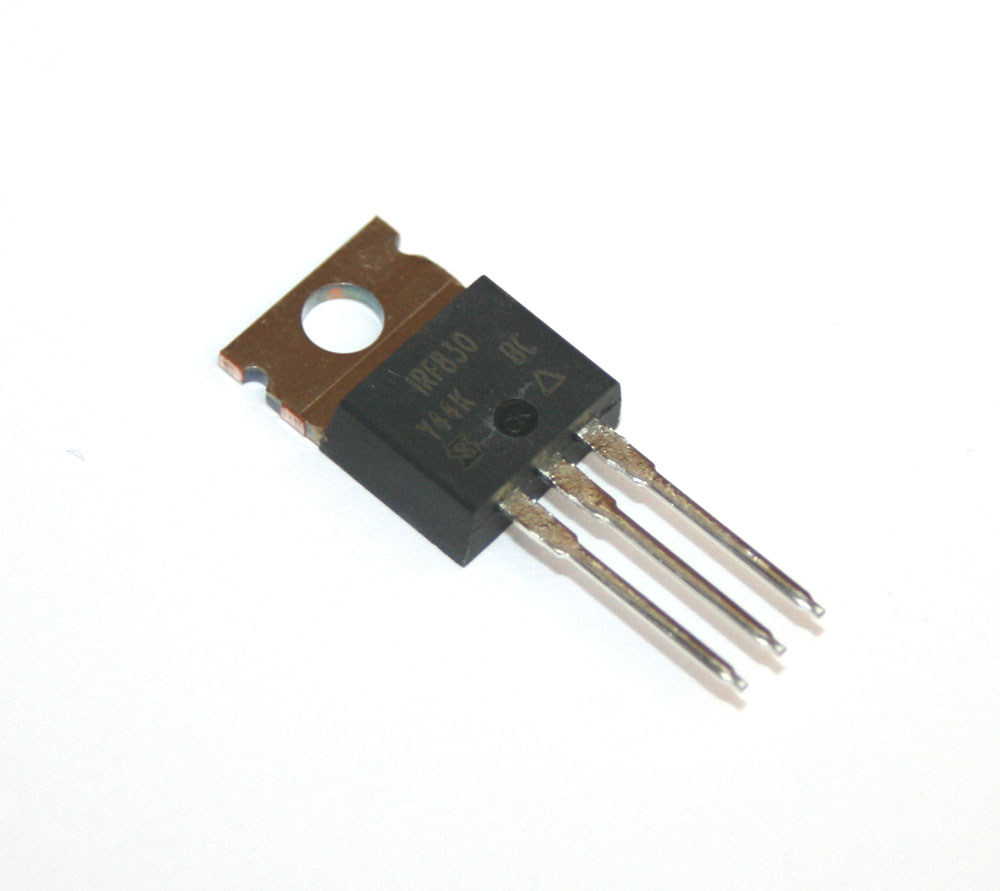 Transistor, IRF830 MOSFET