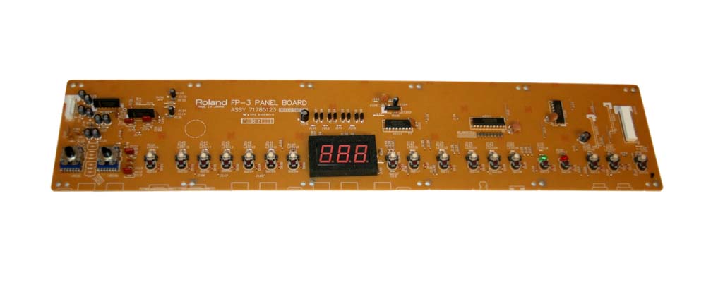 Panel board with display, Roland