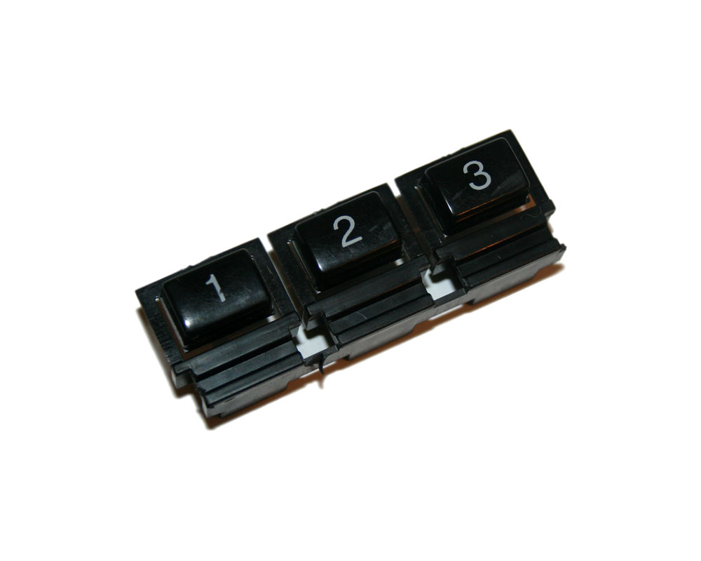 Button assembly, 1-3, Yamaha