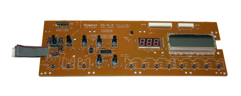 Panel A/display board, Roland
