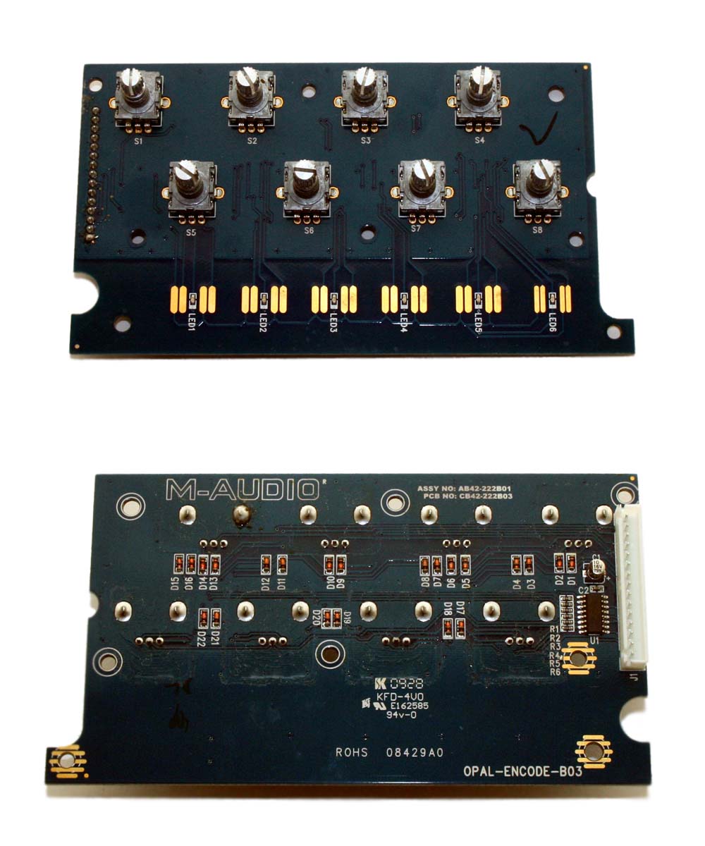 Encoder board, M-Audio