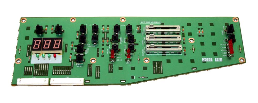 Panel board, left, Yamaha CVP-20