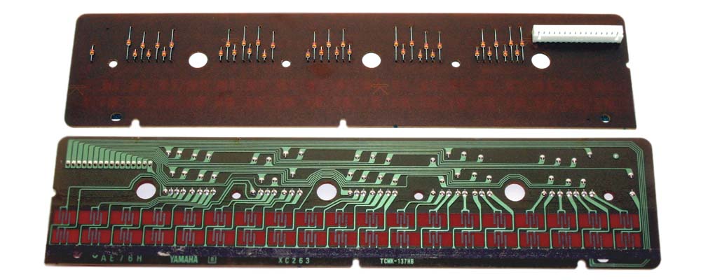 Key contact board, 19-note (High), Yamaha